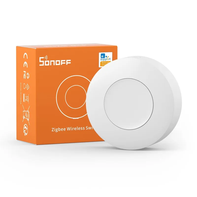 SONOFF - Contrôlez vos dispositifs domotiques avec le bouton connecté sans fil SONOFF SNZB-01P Zigbee 3.0.