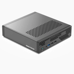 Minisforum - Mini PC MS-01 Barebone mit Intel Core i9-12900H,vPro Enterprise Support,2x10Gbps SFP+LAN/2x2.5G RJ45/2xUSB4/HDIM/16