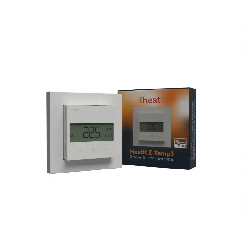 Heatit Controls - Z-Temp3 Wireless Z-Wave+ Thermostat