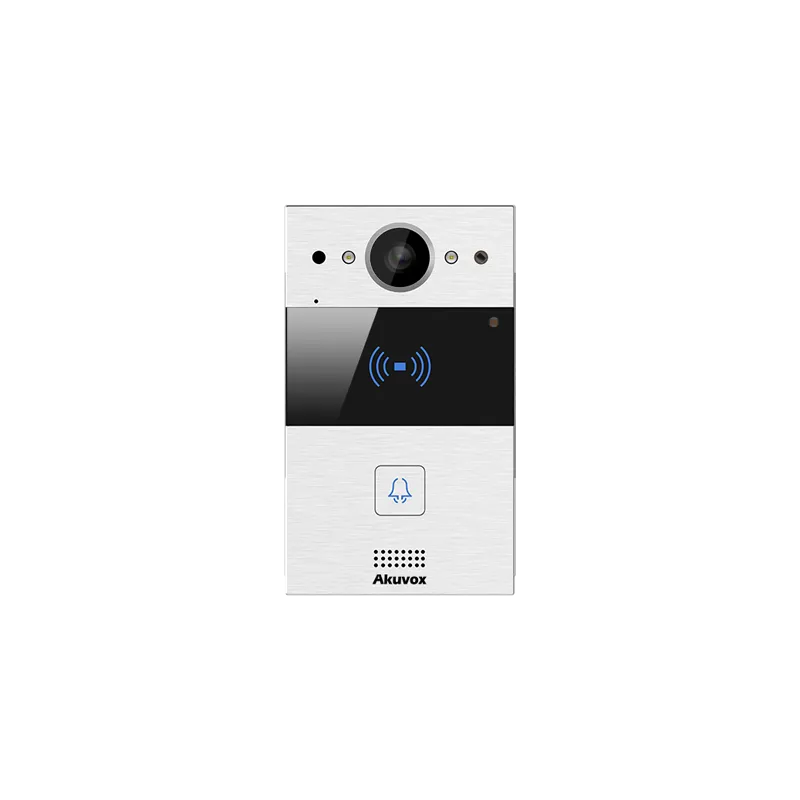 Akuox - Compact IP Video Door Station R20A - 1 Call button - RFID - Flush mount Edition