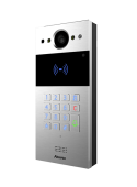 Akuox - IP Video Door Station R20K - 1 Call button - Keypad Module, RFID, NFC - In-Wall edition