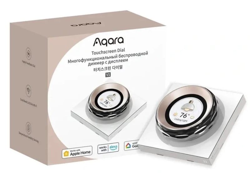 Aqara - Rotary switch with display (Aqara Touchscreen Dial V1 EU)