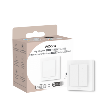 Aqara - Light Switch H2 EU (4 Buttons, 2 Channels)