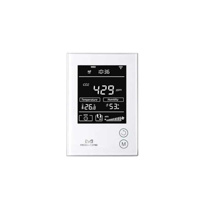 MCHOME - Capteur d'humidité, température et CO2 avec écran Z-Wave+