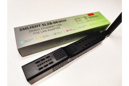 copy ofSMLIGHT - Adattatore WiFi Zigbee Ethernet PoE USB SLZB-06M