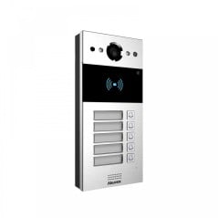 Akuvox - Videocitofono IP R20B5 - multiutente - 5 campanelli con lettore di badge RFID