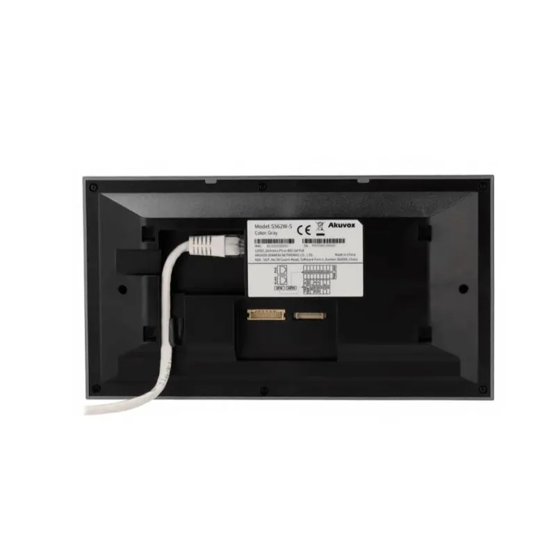 copy ofAkuvox S562W - SIP-Indoor-Monitor mit 7" Touchscreen, Wi-Fi, Linux, Version für Aufputzmontage