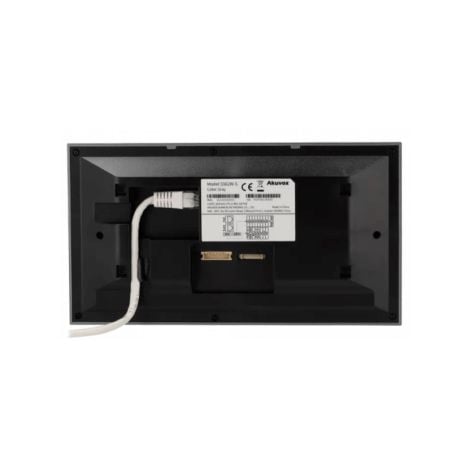Akuvox S562W - Monitor interno SIP con schermo touch screen da 7", Wi-Fi, Linux, versione per montaggio a superficie