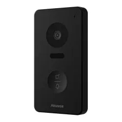 Akuvox - Videocitofono compatto E13S IP - 1 campanello con lettore di badge RFID/NFC - montaggio a parete
