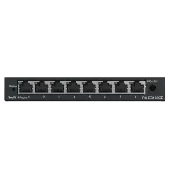 Reyee - 8-Port Gigabit Switch RJ45 10/100/1000 Mbps RG-ES108GD
