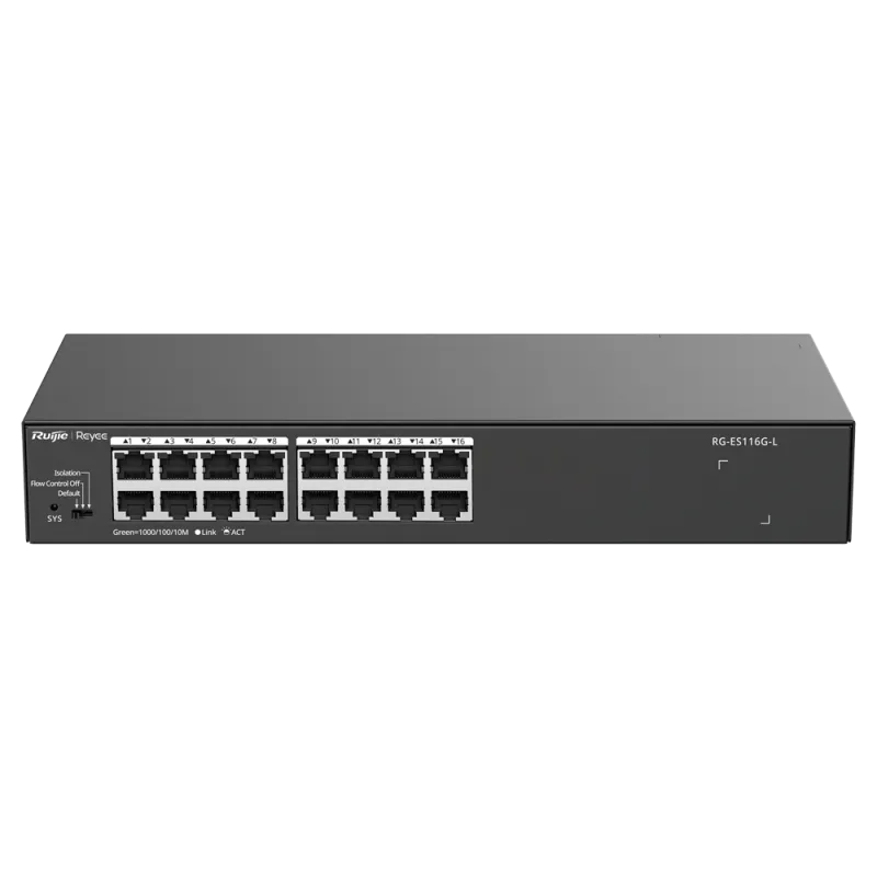 Reyee - 16-Port Gigabit Desktop Switch RG-ES116G-L