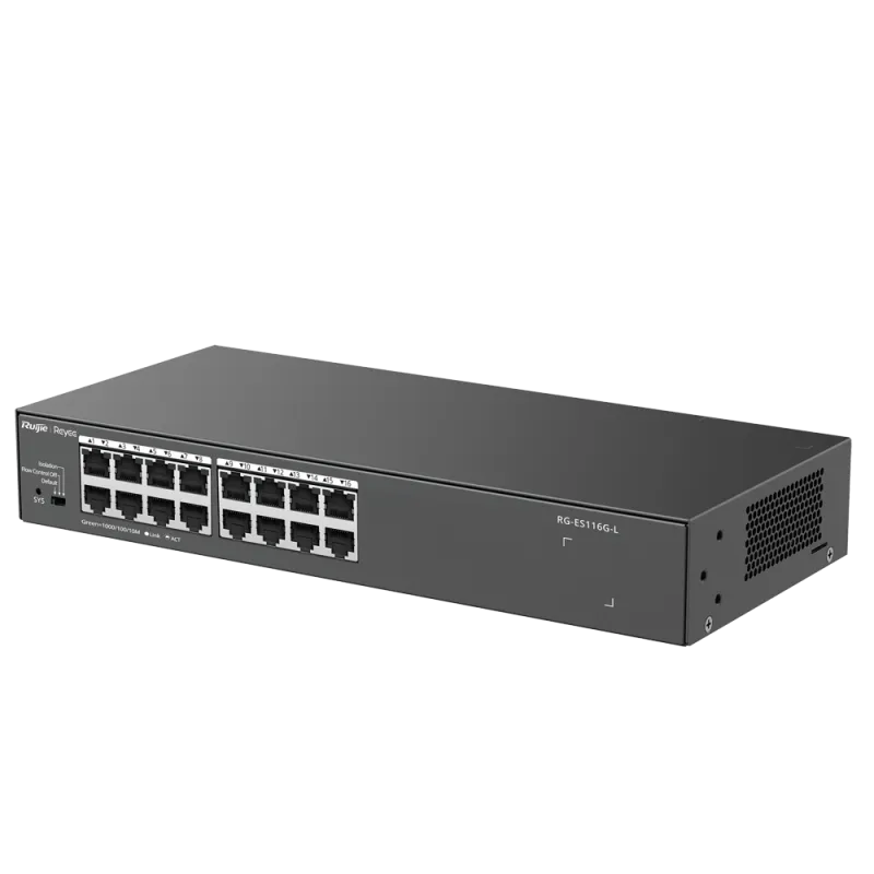 Reyee - 16-Port Gigabit Desktop Switch RG-ES116G-L