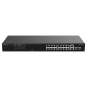 Reyee - Switch PoE+ 16 ports 10/100Mbps + 2 ports Gigabit Combo RG-ES118FGS-LP