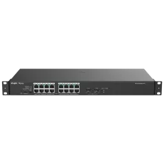 Reyee - Switch PoE+ 16 ports Gigabit + 2 SFP RG-ES118GS-P-L