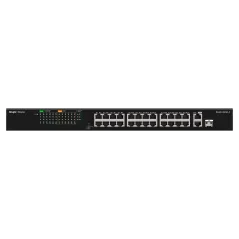 Reyee - 24-Port Unmanaged PoE+ 10/100Mbps Switch RG-ES126FGS-P