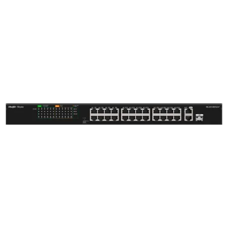 Reyee - 24-Port Unmanaged PoE+ 10/100Mbps Switch RG-ES126FGS-P