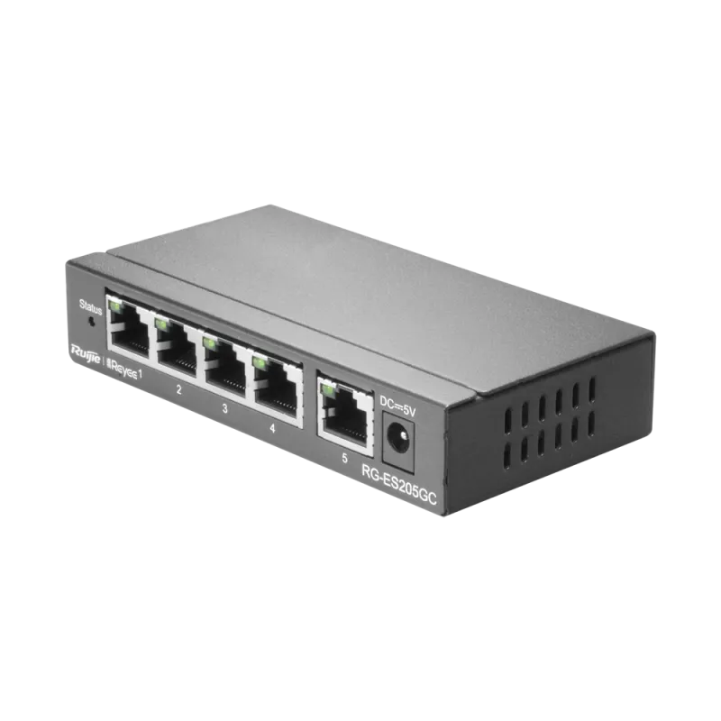 Reyee - 5-Port Gigabit Desktop Switch RG-ES205GC