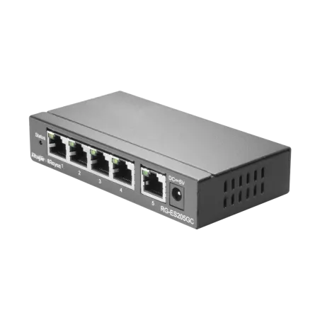 Reyee - 5-Port Gigabit Desktop Switch RG-ES205GC