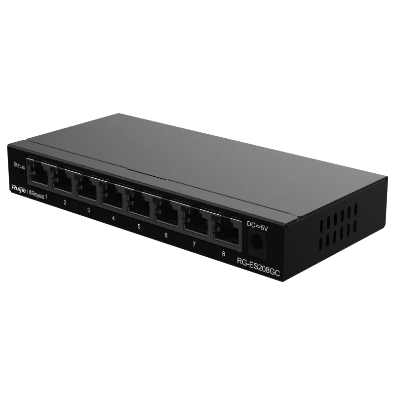 Reyee - 8-Port Gigabit Ethernet Switch RG-ES208GC