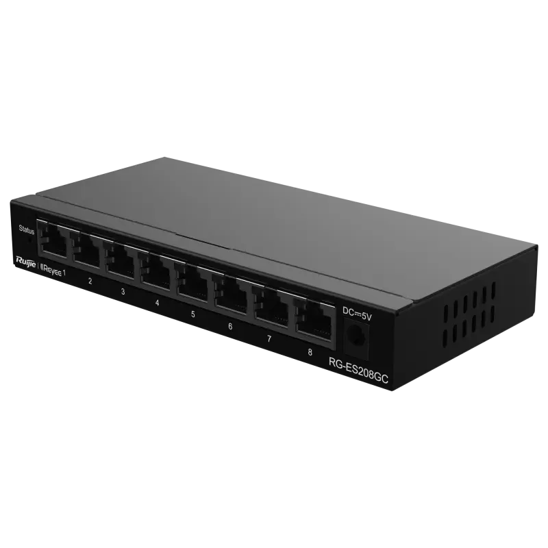 Reyee - Switch Ethernet Gigabit 8 ports RG-ES208GC