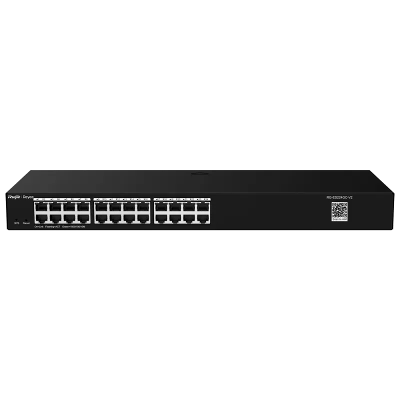 Reyee - 24-Port Managed Gigabit Switch RG-ES224GC-V2