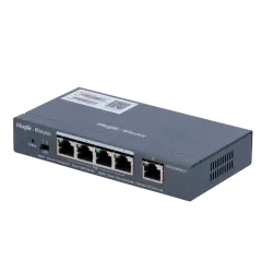Reyee - 5-Port Managed Gigabit Switch with 4 PoE+ Ports RG-ES205GC-P