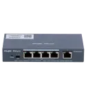Reyee - 5-Port Managed Gigabit Switch with 4 PoE+ Ports RG-ES205GC-P