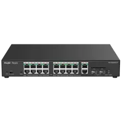 Reyee - 18-Port Gigabit Managed Switch + 2 SFP + 16 PoE+ Ports 250W RG-ES220GS-P