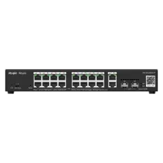 Reyee - 18-Port Gigabit Managed Switch + 2 SFP + 16 PoE+ Ports 250W RG-ES220GS-P