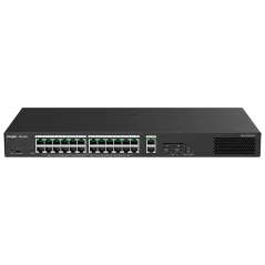 Reyee - 26-Port Gigabit Managed Switch with 24 PoE+ Ports 370W RG-ES228GS-P