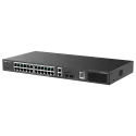 Reyee - 26-Port Gigabit Managed Switch with 24 PoE+ Ports 370W RG-ES228GS-P