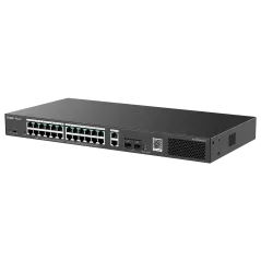Reyee - Switch manageable 26 ports Gigabit dont 24 PoE+ 370W RG-ES228GS-P