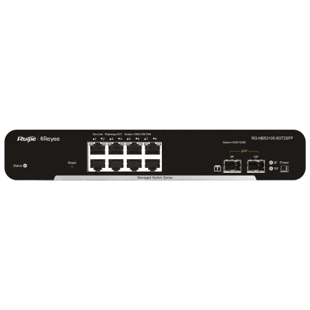 Reyee - Managed L2 Switch with 8 Gigabit Ports + 2 SFP RG-NBS3100-8GT2SFP