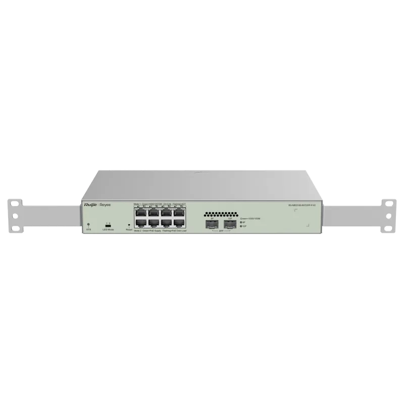 Reyee - 8-Port Gigabit Managed PoE+ Switch + 2 SFP RG-NBS3100-8GT2SFP-P-V2