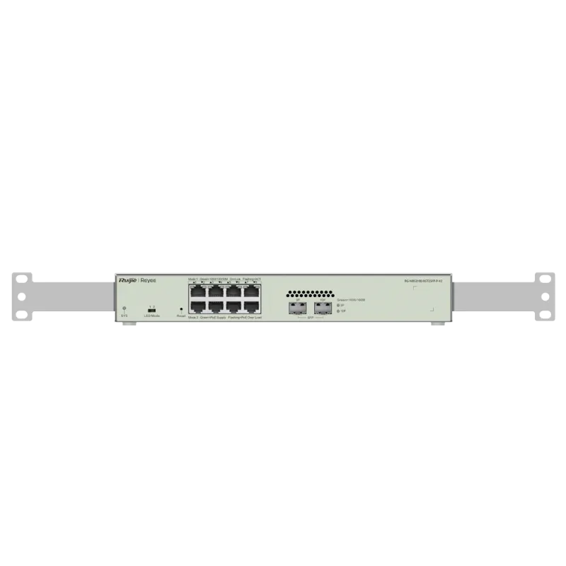 Reyee - 8-Port Gigabit Managed PoE+ Switch + 2 SFP RG-NBS3100-8GT2SFP-P-V2