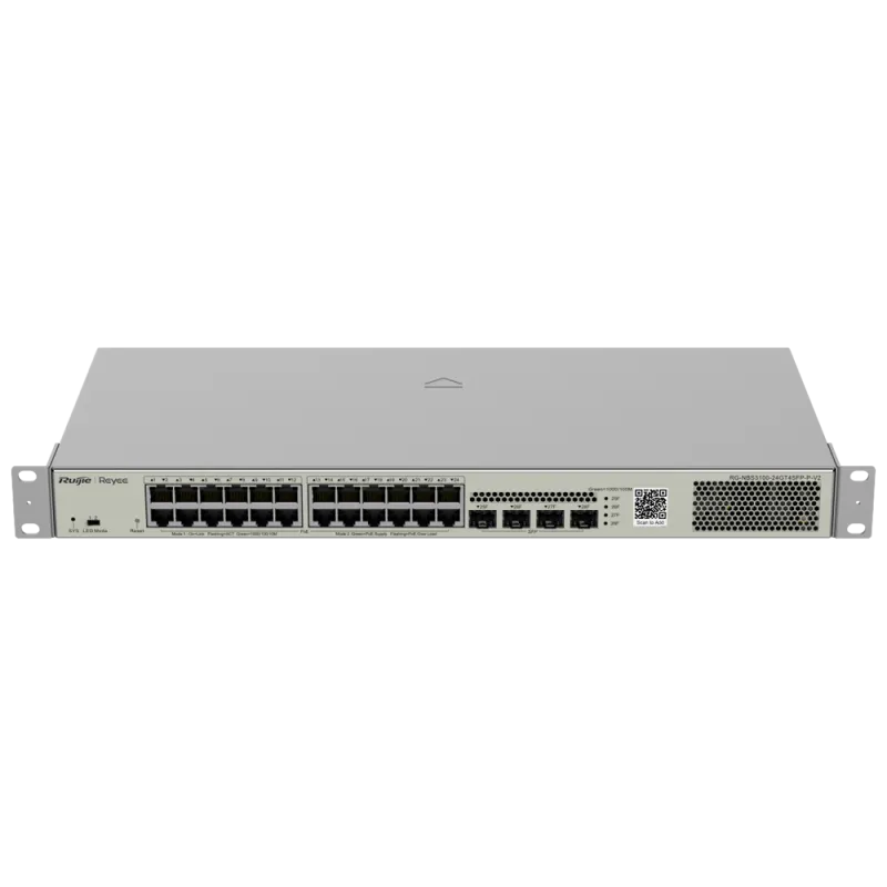 Reyee - 24-Port Gigabit Managed Switch + 4 SFP RG-NBS3100-24GT4SFP-V2