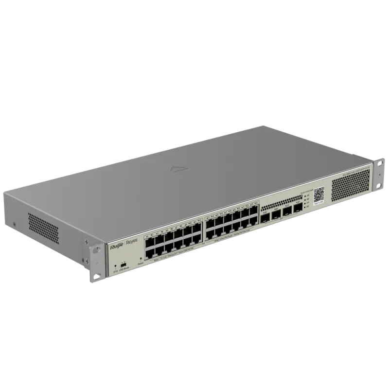 Reyee - 24-Port Managed Gigabit PoE+ Switch with 4 SFP RG-NBS3100-24GT4SFP-P-V2
