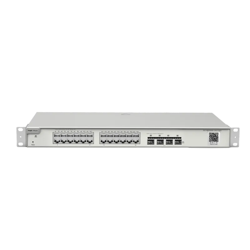 Reyee - L2+ Managed Switch 24 Gigabit Ports + 4 SFP+ 10G RG-NBS3200-24GT4XS