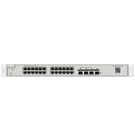 Reyee - L2+ Managed Switch 24 Gigabit Ports + 4 SFP+ 10G RG-NBS3200-24GT4XS