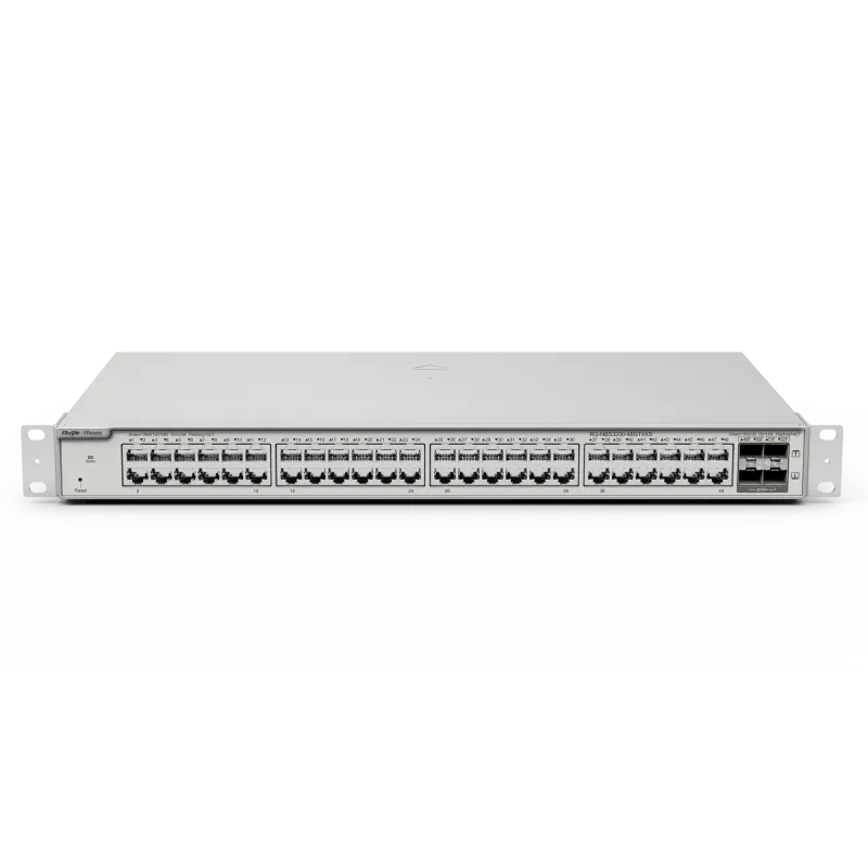 Reyee - Switch administrable L2+ 48 ports Gigabit + 4 SFP+ 10G RG-NBS3200-48GT4XS