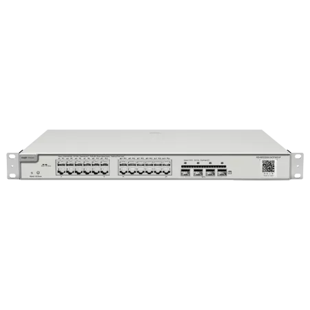 Reyee - Switch administrable 24 ports Gigabit PoE+ 370W + 4 SFP+ 10G RG-NBS3200-24GT4XS-P