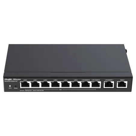 Reyee - 10-Port Gigabit Managed PoE Router with RG-EG310GH-P-E Controller