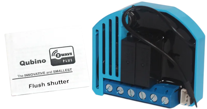 Qubino - Micromodule pour volet roulant et consomètre Z-Wave+ ZMNHCD1