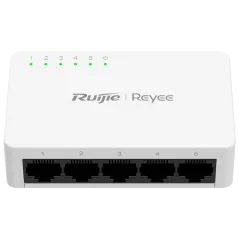 Reyee - 5-Port RJ45 Network Switch 10/100 Mbps for Office RG-ES05F
