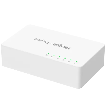 Reyee - 5-Port RJ45 Network Switch 10/100 Mbps for Office RG-ES05F