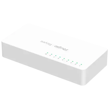 Reyee - 8-Port Fast Ethernet 10/100 Mbps Desktop Switch RG-ES08F
