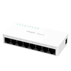 Reyee - 8-Port RJ45 Gigabit Network Switch 10/100/1000 Mbps RG-ES08G-L