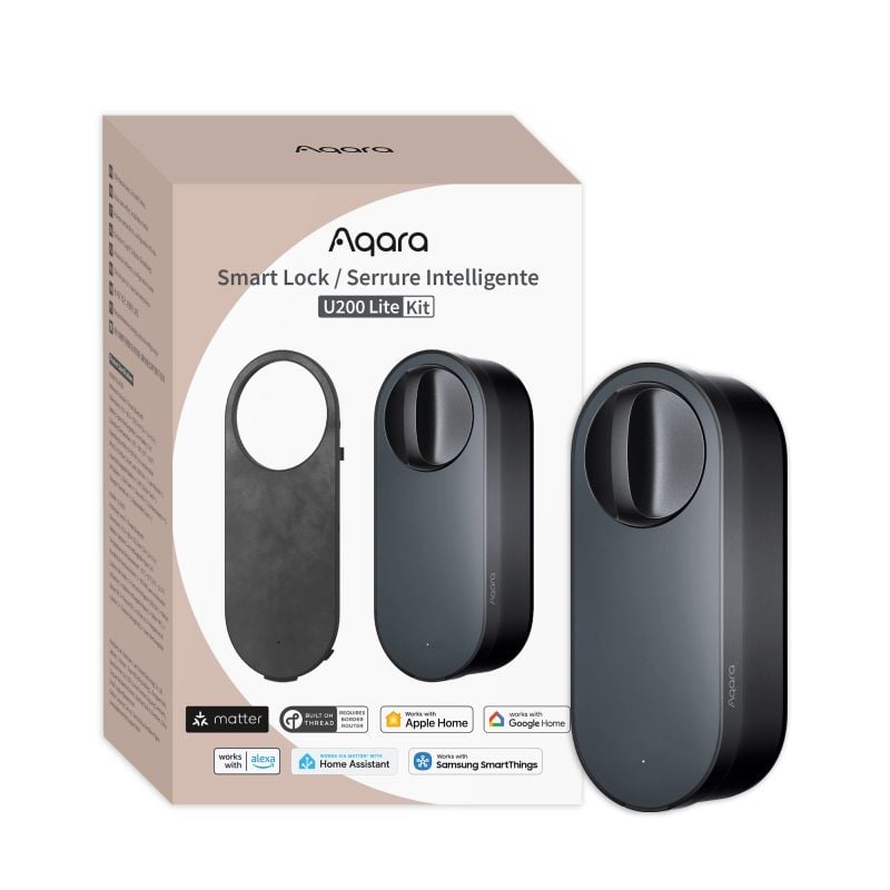 Aqara – Smart Lock U200 Lite Set Schwarz