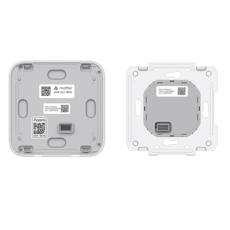 Aqara - W500 Thermostat für Fußbodenheizung Zigbee/Thread-kompatibel (UT-A01D)