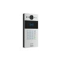Akuvox - Compact 2-wire video door entry SIP R20K-2 - 1 doorbell with RFID badge reader and keypad